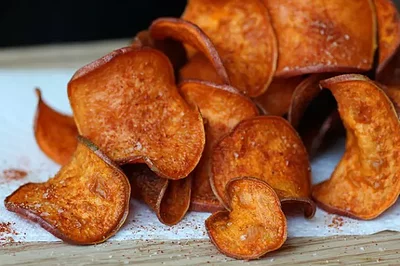 Barbecue Sweet Potato Chips