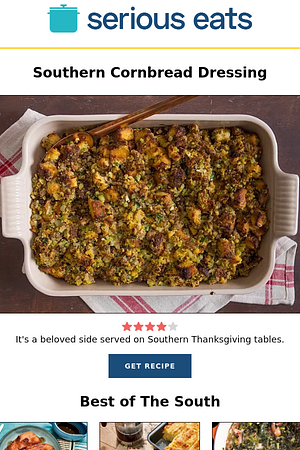 Southern Cornbread Dressing