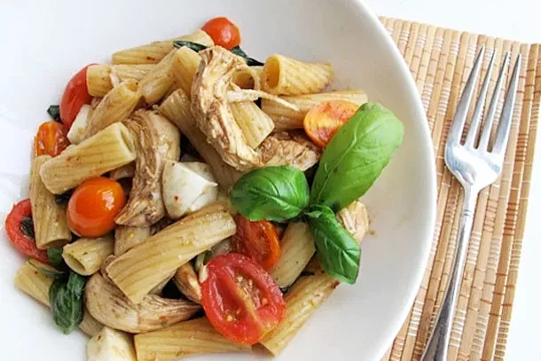 Caprese Chicken Pasta