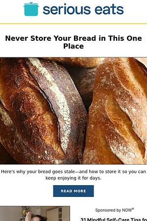 Never Store Your Bread in This One Place