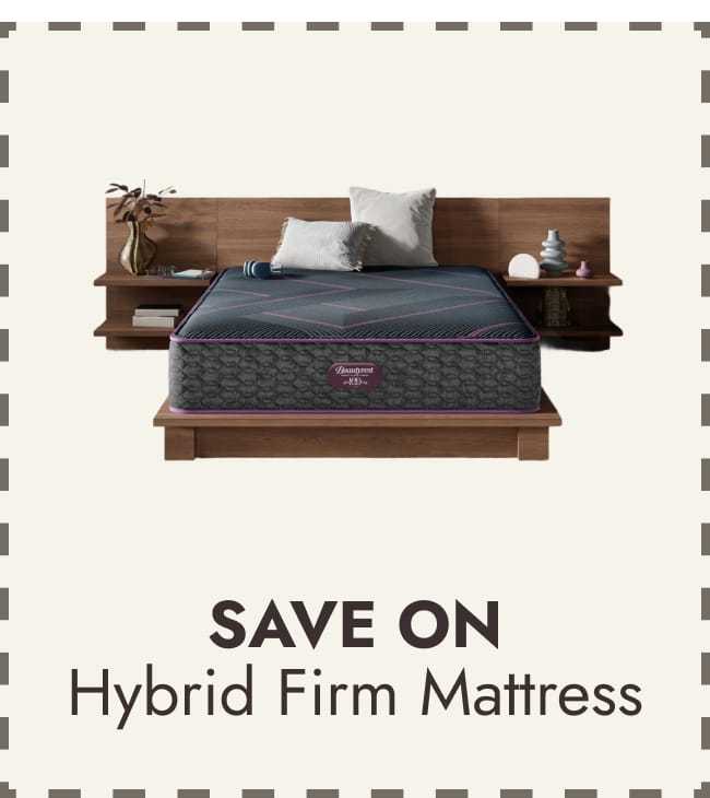 Beautyrest World Class Level Three Hybrid Firm Mattress - Dark Blue