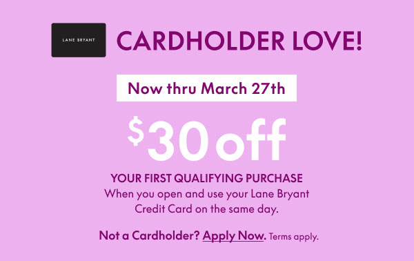 $30 Off First Qualifying Purchase 