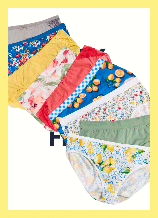Panties 9 for $39