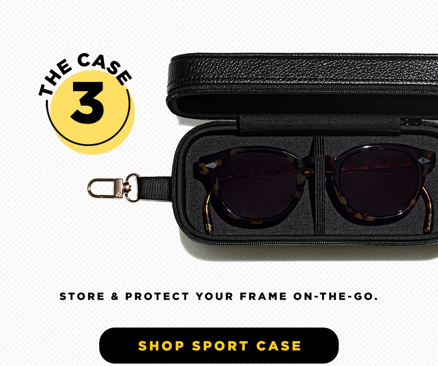 3. The CASE: Store & protect your frame on the go.