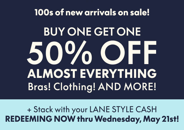BOGO 50% Off Almost Everything