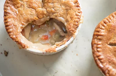 Individual Chicken Pot Pies