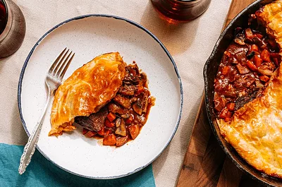 Beef Bourguignon Pot Pie