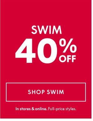  Swim 40% Off