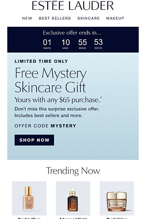 Ends Soon ⏰ Free Mystery Gift with your purchase.