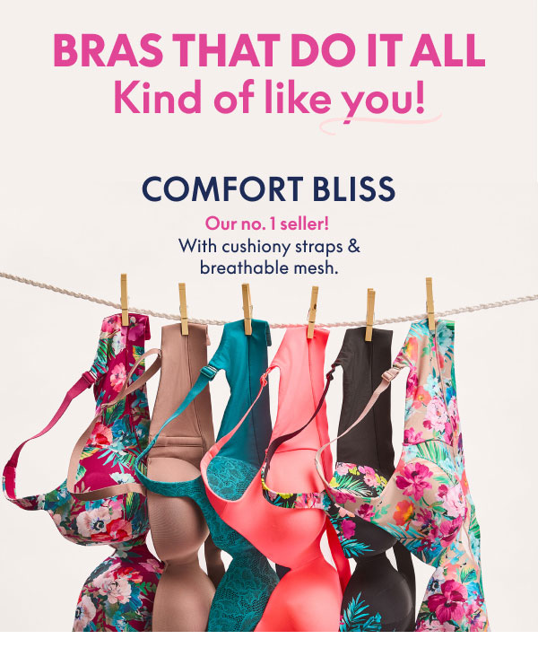 Shop Comfort Bliss Bras