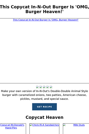 This Copycat In-N-Out Burger Is 'OMG, Burger Heaven!'