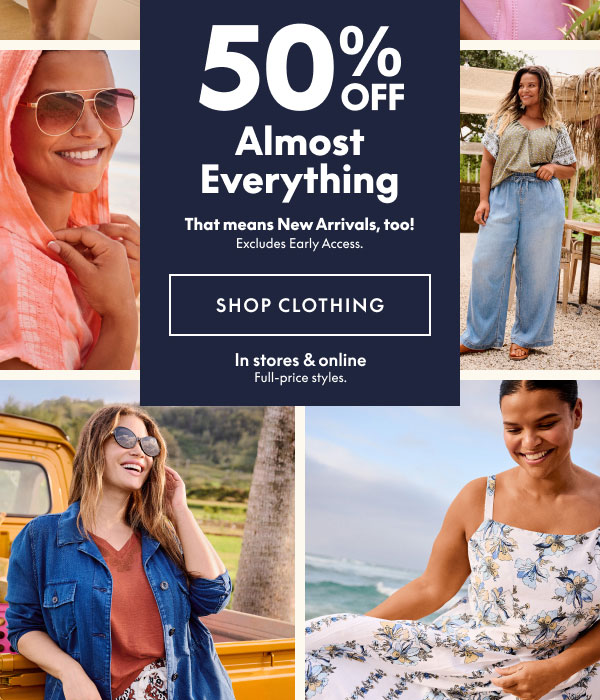 50% Off Almost Everything