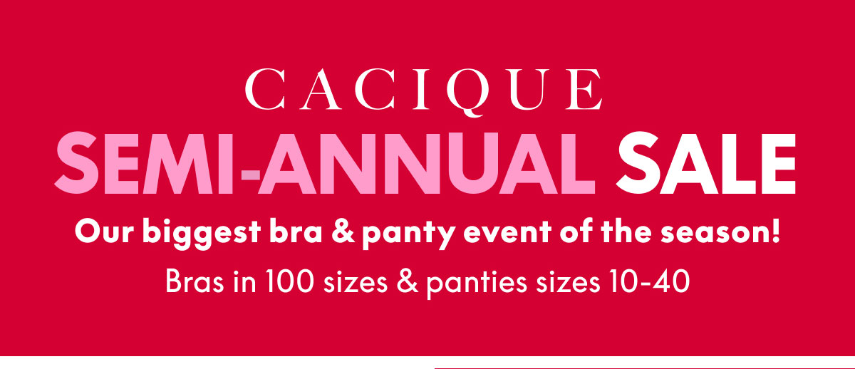 Semi-Annual Sale