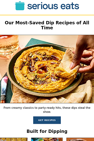 Our Most-Saved Dip Recipes of All Time